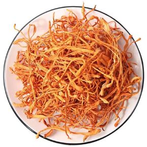 SIFANGDA Cordyceps Flower 虫草花/Dried Cordyceps Mushroom Militaris/Chong Cao Hua/Pore Head Ordyceps Militaris/Gold Pupea Cordceps (500 grams (1.1 Pound))