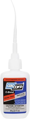 CECCORP Super Glue - C-Bond Extra Thin, 35.27 oz (1 kg), Very Low Viscosity Cyanoacrylate Adhesive, Clear CA Glue for All Purposes in Saudi Arabia