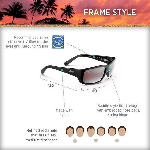 Maui Jim Women's Hanapaa Polarized Classic Sunglasses in Saudi Arabia