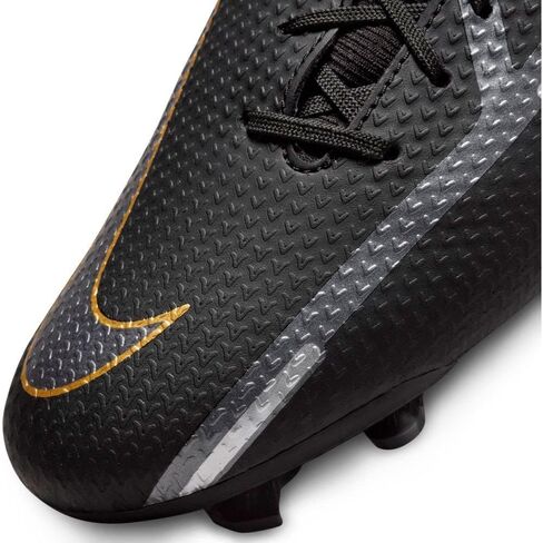 Nike Men's Phantom GT2 DF Academy FG/MG Black/Gold 8 in Saudi Arabia