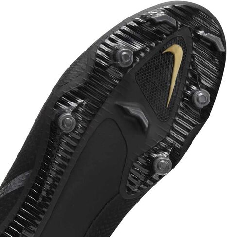 Nike Men's Phantom GT2 DF Academy FG/MG Black/Gold 8 in Saudi Arabia