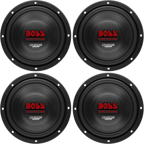 2 Boss CH10DVC 10" 3000W Car Subwoofers Audio DVC Power Subs Woofers 4 Ohm in Saudi Arabia