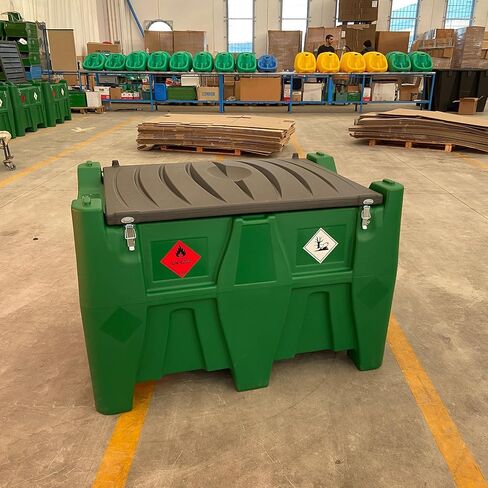 AM-TANK 40 DEF: Portable 40 gal DEF Tank Low Profile to fit Under Truck Tonneau Cover with 12V Pump, 13ft Hose and Nozzle. in Saudi Arabia