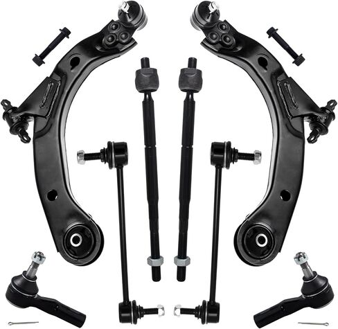 Front Lower Control Arm and Ball Joint Assembly Compatible With Cobalt HHR Pontiac G5 Pursuit Saturn Ion (Fit RPO code FE1) AUQDD 2PC K620302 K620301 Suspension 521-321 521-322 (Left and Right) in Saudi Arabia