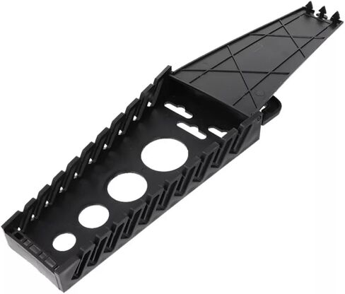 حامل/منظم مفاتيح ربط 12 أداة عالمية من إكستريم للميكانيكا، فتحات مطابقة، مقبض للحمل أو تعليق تخزين المرآب، أسود in Kuwait