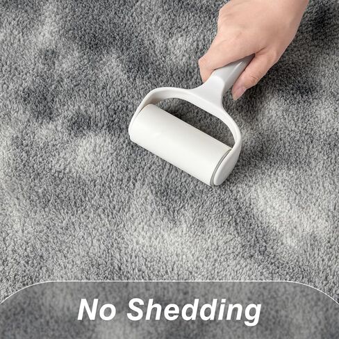 Large Area Rugs for Living Room Bedroom, 6 x 9 Ft Non-Slip Modern Area Rug, Soft Thickened Memory Foam Rug, Comfy Minimalist Indoor Carpet for Boys Girls Room Nursery Dorm Home Decor, Black in Kuwait