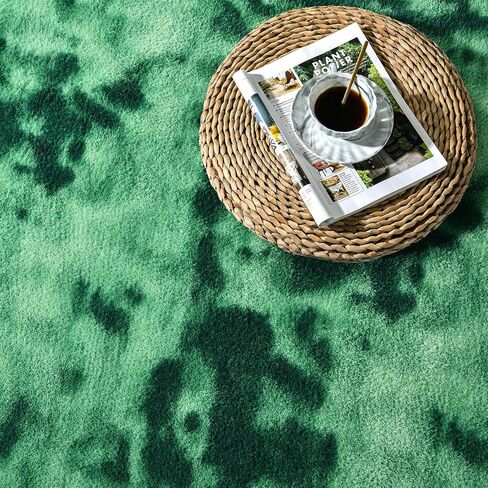 Large Area Rugs for Living Room Bedroom, 6 x 9 Ft Non-Slip Modern Area Rug, Soft Thickened Memory Foam Rug, Comfy Minimalist Indoor Carpet for Boys Girls Room Nursery Dorm Home Decor, Black in Kuwait