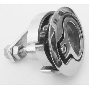 Marine Grade Stainless Steel Non-Locking Latch with Turning Lock Lift Handle