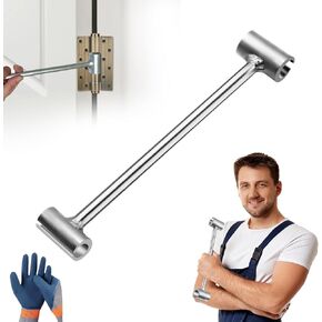 Door Hinge Adjustment Tool Kit,Hinges Gap Adjusting Wrench,Door Hinge Repair Tool for Various Door Hinge Gaps