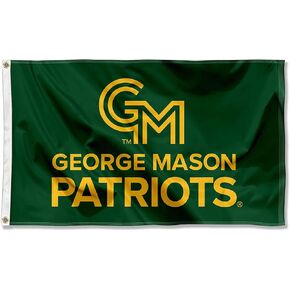 George Mason Patriots Wordmark Large Grommet Banner Flag