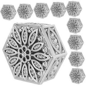 ULDIGI 12 Pcs Hexagonal European Favor Boxes Wrapping Candy Boxes Jewelry Storage for Party Favors Weddings Birthdays and Special Events