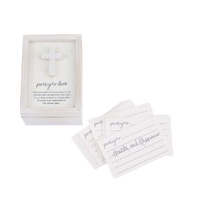 Mud Pie Prayer Box Set with Recycled Paper Prayer Slips