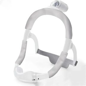 أغطية حزام قناع الساتان، أغطية إطار القناع المتوافقة مع DreamWear أو ResMed AirFit Silky Satin Headgear Cover Set C P A Accessories & Supplies وسادات الوجه لتقليل العلامات الحمراء (الأزرق الداكن)