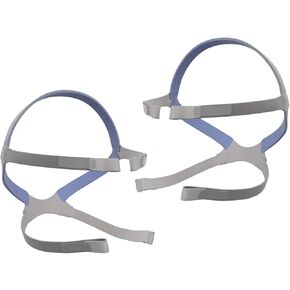 2Pcs Replacement Universal Nasal Guard Headgear, Replacement Headgear for ResMed Mirage FX Nasal Guard, Breathing Machine Accessory for Mirage FX Elastic Fabric Strap