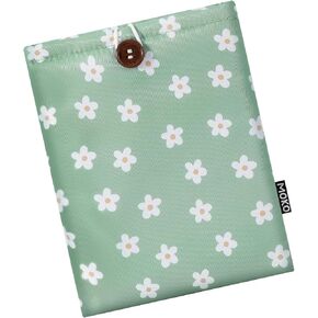 MoKo 6-7" Embroidered Daisy Padded Sleeve Pouch for 7" Kindle Colorsoft Signature Edition 2024, 6.8/6" Kindle Paperwhite/Kids, Fire 7 2022, Voyage/Kobo eReader, Beige Floral in Saudi Arabia