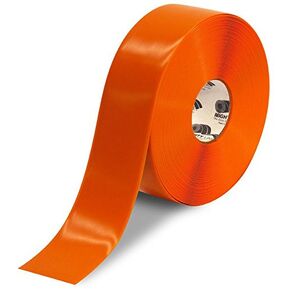 Mighty Line Floor Tape 3 inch Orange 100' Roll