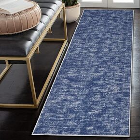 Small Contemporary Area Rug Modern Solid Indoor Throw Carpe Machine Washable Non-Slip Low-Pile Area Rug for Living Room Bedroom Laundry, 2' x 3' Cream-White