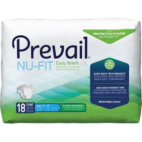 Nu-Fit Adult Briefs - First Quality Adult Brief Large NU-013/1