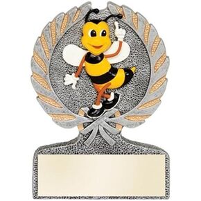 Spelling Bee Trophy Award with 3 Lines of Custom Text