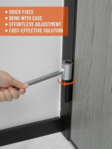 أداة تعديل مفصلات الباب، مفتاح ضبط فجوة المفصلات يناسب المفاصل 14 مم - 18 مم، 23 مم - 25 مم، أداة إصلاح مفصلات الباب 2 حزمة in Kuwait