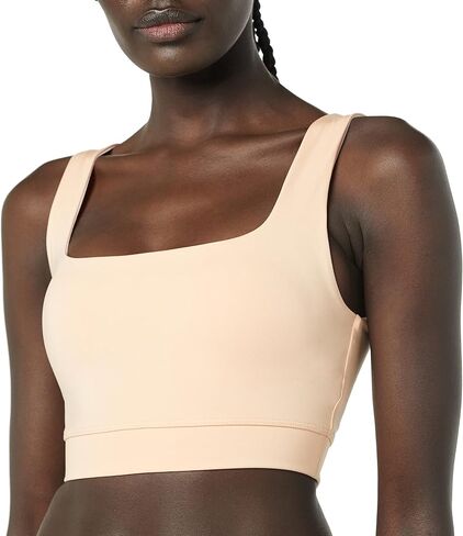 Amazon Essentials Women's Active Sculpt Square Neck Crop Top in Saudi Arabia