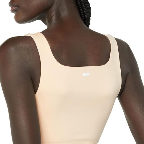 Amazon Essentials Women's Active Sculpt Square Neck Crop Top in Saudi Arabia