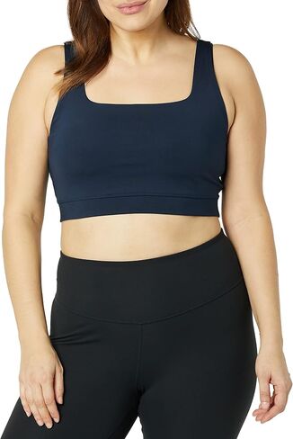 Amazon Essentials Women's Active Sculpt Square Neck Crop Top in Saudi Arabia