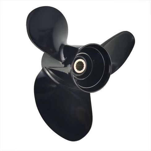 MeredithPropeller Outboard Propeller Aluminum 3 Blades for Suzuki Engines 60~140HP 14"x15" / 14"x17" / 14"x19" / 14"x21" 15 Tooth Spline. 4-Stroke in Saudi Arabia
