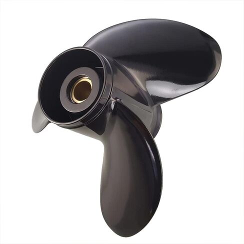 MeredithPropeller Outboard Propeller Aluminum 3 Blades for Suzuki Engines 60~140HP 14"x15" / 14"x17" / 14"x19" / 14"x21" 15 Tooth Spline. 4-Stroke in Saudi Arabia