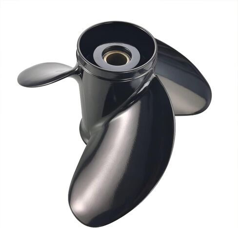 MeredithPropeller Outboard Propeller Aluminum 3 Blades for Suzuki Engines 60~140HP 14"x15" / 14"x17" / 14"x19" / 14"x21" 15 Tooth Spline. 4-Stroke in Saudi Arabia