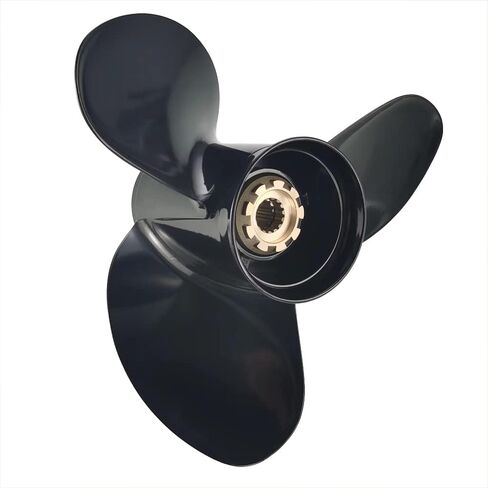 MeredithPropeller Outboard Propeller Aluminum 3 Blades for Suzuki Engines 60~140HP 14"x15" / 14"x17" / 14"x19" / 14"x21" 15 Tooth Spline. 4-Stroke in Saudi Arabia