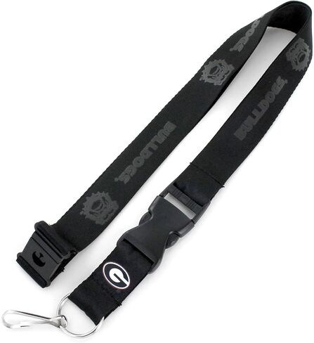 Aminco NCAA LSU Tigers Team Lanyard, Black on Black in Saudi Arabia