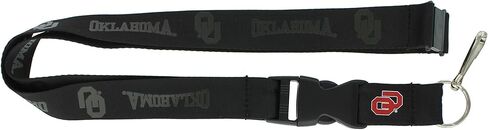Aminco NCAA LSU Tigers Team Lanyard, Black on Black in Saudi Arabia