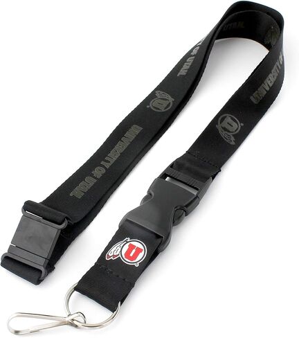 Aminco NCAA LSU Tigers Team Lanyard, Black on Black in Saudi Arabia