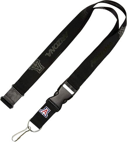 Aminco NCAA LSU Tigers Team Lanyard, Black on Black in Saudi Arabia