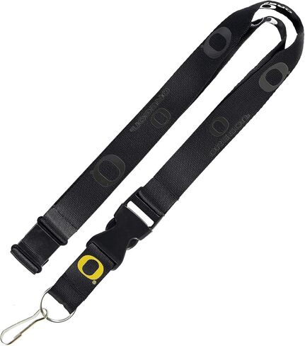 Aminco NCAA LSU Tigers Team Lanyard, Black on Black in Saudi Arabia