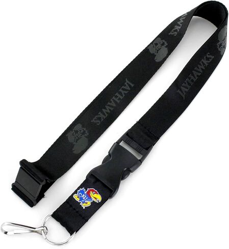 Aminco NCAA LSU Tigers Team Lanyard, Black on Black in Saudi Arabia