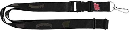 Aminco NCAA LSU Tigers Team Lanyard, Black on Black in Saudi Arabia