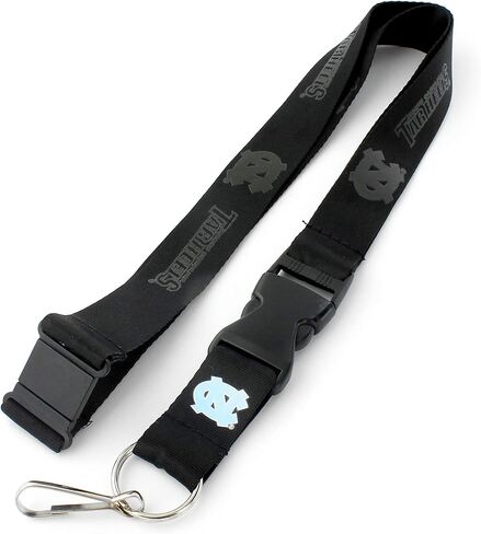 Aminco NCAA LSU Tigers Team Lanyard, Black on Black in Saudi Arabia