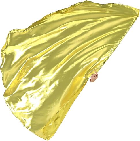 2pcs Worship Flags for Dance Church Praise Dance Flags for Worship Semicircle Angel Wing with Telescopic Rods Worship Banner (Yellow-Red) in Kuwait