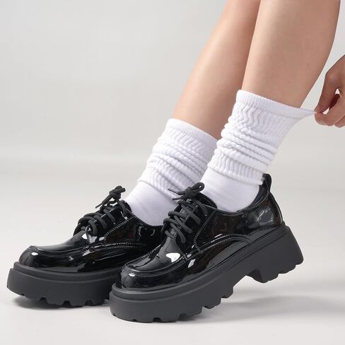 Grip Pilates Socks for Women, Yoga Slouch Socks with Grip for Barre Workout Hospital Long Scrunch Slipper Socks in Saudi Arabia
