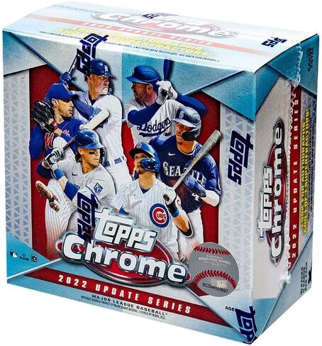 2022 Topps MLB Chrome Updates Baseball Trading Card Mega Box in Saudi Arabia