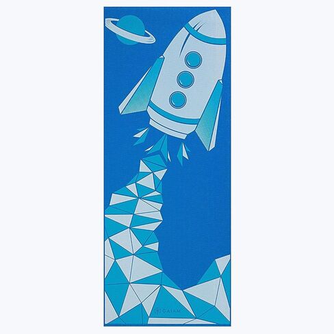 Gaiam Kids Yoga Mat Exercise Mat, Yoga for Kids with Fun Prints - Playtime for Babies, Active & Calm Toddlers and Young Children (60" L x 24" W x 3mm Thick) in Saudi Arabia