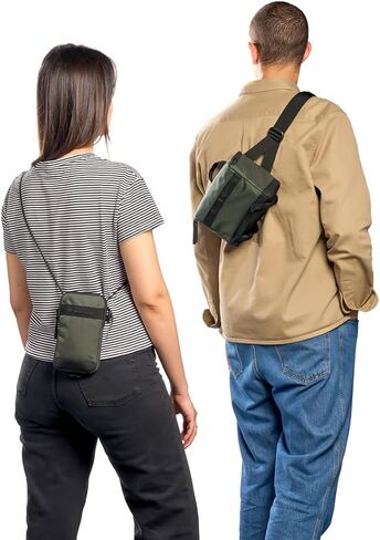 Manfrotto Street Belt Bag, Waist Bag, for Mirrorless Camera, Vlogging Kit, Shoulder Camera Case, Photography Accessories for Content Creator, Colour Green in Saudi Arabia