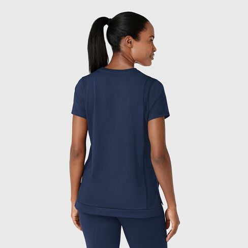 Wink Knit Women's Flex-n-Reach Crew Neck Scrub Top in Saudi Arabia