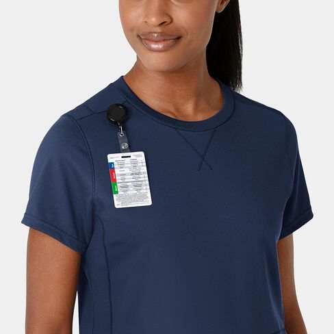 Wink Knit Women's Flex-n-Reach Crew Neck Scrub Top in Saudi Arabia