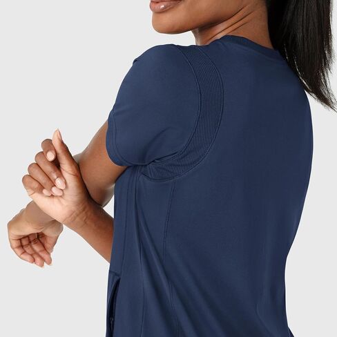 Wink Knit Women's Flex-n-Reach Crew Neck Scrub Top in Saudi Arabia