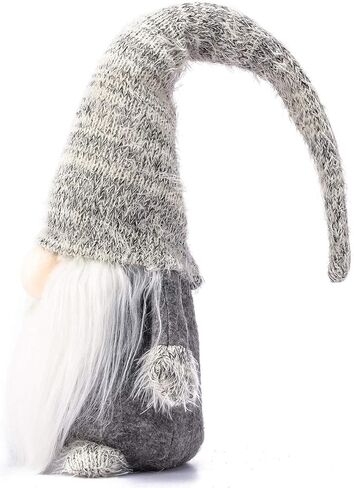 Funoasis السويدية المصنوعة يدويا أفخم التماثيل عيد الميلاد جنوم ديكور المنزل عطلة الحلي رائعتين محظوظ عيد الحب عيد الفصح شكرا إعطاء هدية عيد الميلاد التماثيل المحشوة (أخضر - 19 بوصة) in Kuwait