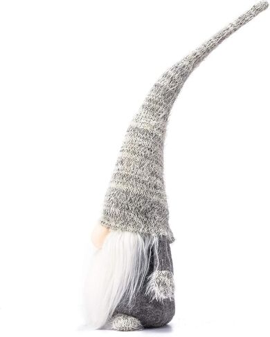 Funoasis السويدية المصنوعة يدويا أفخم التماثيل عيد الميلاد جنوم ديكور المنزل عطلة الحلي رائعتين محظوظ عيد الحب عيد الفصح شكرا إعطاء هدية عيد الميلاد التماثيل المحشوة (أخضر - 19 بوصة) in Kuwait