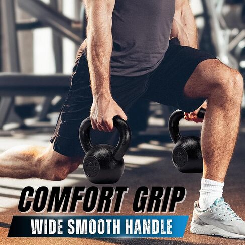 Yes4All مجموعات وزن Kettlebell قابلة للتعديل لتدريبات القوة Kettlebell لتدريب القوة لكامل الجسم in Kuwait